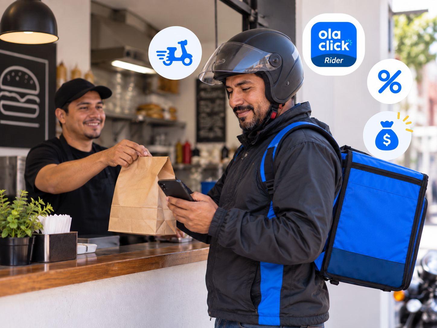Sistema de delivery próprio OlaClick